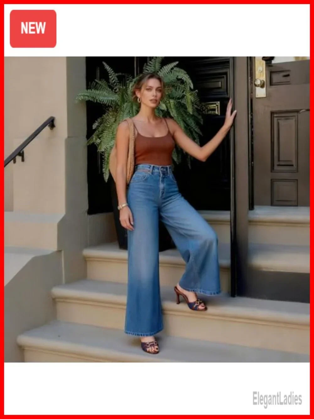 Women Open Toe Stiletto Mules Slip On Heeled Sandals Non-Slip Sole